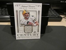 National Treasures Century Materials Worn Jersey Packers Brett Favre 12/35  2015