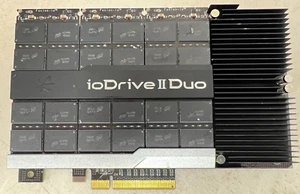 👀DELL 07F6JV 2410GB MLC FUSION ioDRIVE II DUO PCI-e SSD DRIVE 0F4K5G - Picture 1 of 7