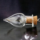 10 x Mini Empty Teardrop-shaped Vials Glass Bottles Vial hot. T Charm N7D9