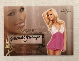 2013 Benchwarmer Hobby Tra'shell Thompson Autograph Lingerie Card Bench Warmer - Picture 1 of 2