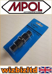 Herramienta de extracción de tuercas del eje delantero Kawasaki ZZR1100 D Año 93-01 MPTLSAX - Imagen 1 de 12
