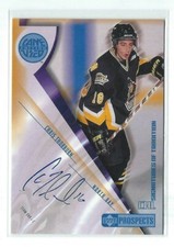 Chris Thornburn 2001/02 Upper Deck CHL Prospects Autograph Card #A-CT