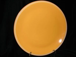 Metlox Impressions Orange Poppytrail China Platter Large Platter 13 3/8 inches - Picture 1 of 2