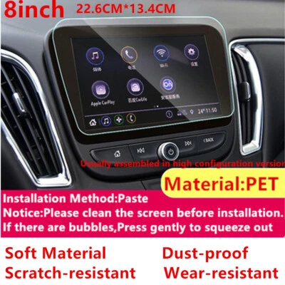 8'' For Chevrolet Equinox 2018-2022 Malibu Volt 16-21 LCD Screen Protector Film - Imagem 1 de 4
