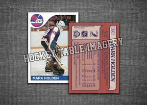 Custom Hockey Card - 1985-86 - #300 Mark Holden - OPC O-Pee-Chee alike