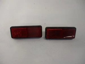 89 YAMAHA PHAZER PZ480 PZ 480 RED REFLECTORS - Bild 1 von 3