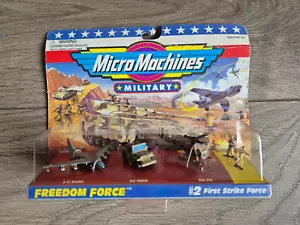 GALOOB MICRO MACHINES MILITARY FREEDOM FORCE #2 FIRST STRIKE FORCE NEU VERSIEGELT - Bild 1 von 4
