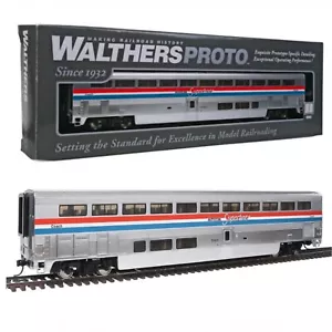 Walthers Proto 920-12011 HO 85' PS Superliner I Coach Amtrak Phase III LIGHTED - Picture 1 of 6