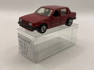 MATCHBOX MB171 (MB62) VOLVO 760 -BORDEAUX RED 3inch- FAIR CONDITION - 533 - Imagen 1 de 5