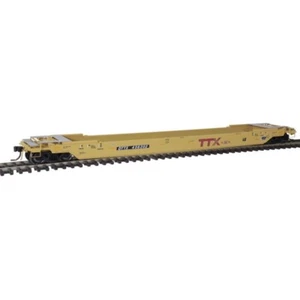 TTX 48' ALL PURPOSE WELL CAR W/WHITE HERALD -ATLAS -EXCELLENT DETAILS-HO-SCALE - Picture 1 of 1