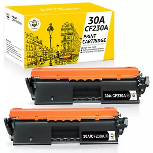 Confezione 2 Toner Sostitutivi per HP CF230A 30A LaserJet M203dn Pro MFP M227fdn M227fdw - Foto 1 di 7