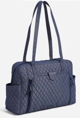 Nuevo en Paquete Bolso de Bebé Vera Bradley Denim con Cambiador en Azul Marino Luz de Luna Precio de venta sugerido por el fabricante: $179 Foto 1 de 4