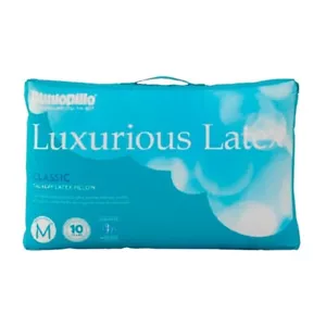 Luxurious Latex Classic Medium Profile & Feel Pillow - Picture 1 of 3
