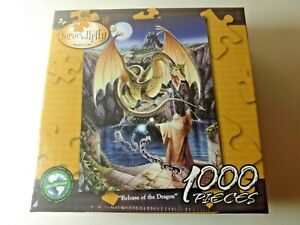 New Serendipity "Release of the Dragon" 1000 Piece Puzzle, Jigsaw Factory Sealed