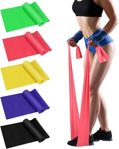Resistance Bands Set for Working Out, Exercise Bands with 5 Resistance Levels, S - Picture 1 of 8