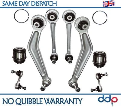 For BMW Series 5 E39 Rear Suspension Track Control Arms Bushes & Links Kit - image 1 of 4