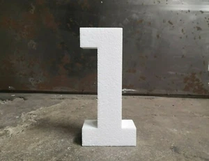 StyroZahl: 30x8 cm persönliche Zahlen aus Styropor für beeindruckende Geschenke - Bild 1 von 12