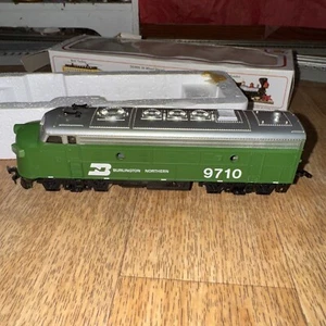HO Scale Bachmann Burlington Northern 9710 EMD F9 Diesel Locomotive - Picture 1 of 8