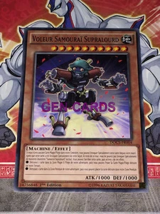 Carte YU GI OH VOLEUR SAMOURAI SUPRALOURD DOCS-FR004 x 3 - Picture 1 of 1