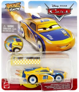 Disney Pixar XRS Autos Rocket Racing Cruz Ramirez mit Schutzwall Xtreme Series - Picture 1 of 1