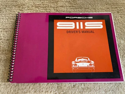 1968 Porsche 911 S / 911S Driver's Manual, Factory Original - Image 1 of 4