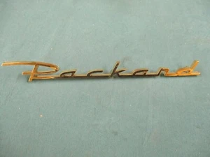 1956 Packard Trunk Lid Script 6478520 NOS - Picture 1 of 2