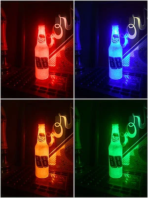 NASCAR #88 Dale Earnhardt Jr Car Racing Beer Bottle 12oz Beer Bottle Light LED - Image 1 of 3