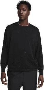 Nike Sportswear Tech Pack Mens XXL 2XL Long-Sleeve Sweater Black FN2612 NWT $150 - Picture 1 of 6