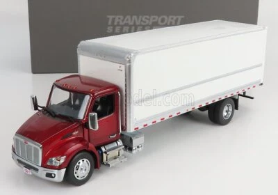 MODELLINO CAMION STATICO PETERBILT 536 TRUCK CASSONATO 2010 ROSSO SCALA 1/32 - Immagine 1 di 4