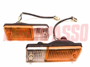 Front Turn Signals Bumper Lancia Gamma Sedan Original OLSA - Picture 1 of 3