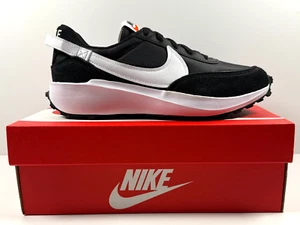 Nike Waffle Debut Zapatos Para Mujer Talla 8 Negro Blanco Tenis para Correr DH9523 002 - Imagen 1 de 10