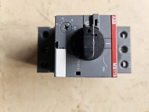 Arrancador de motor manual ABB MS116-10,  - Imagen 1 de 3