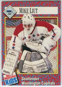 1991 Sports Illustrated for Kids Insert #250 Mike Liut Washington Capitals - Picture 1 of 2