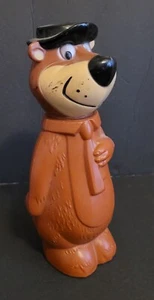 YOGI BÄR Vintage MÜNZBANK Knickerbocker 60er Jahre 9,5" Kunststoff SPIELZEUG FIGUR - Bild 1 von 9