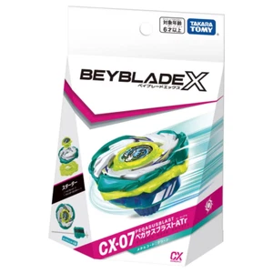 Beyblade X CX-07 Starter Pegasus Blast ATr Metal coat Green with box - Picture 1 of 11