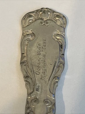 Ocean-side Magnolia Massachusetts Spoon Vintage Souvenir Collectible - Image 1 of 3