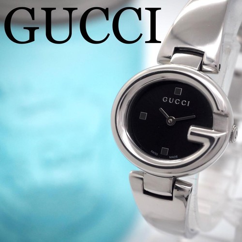 Orologio donna Gucci G Balloon nero argento logo scatola inclusa dal Giappone