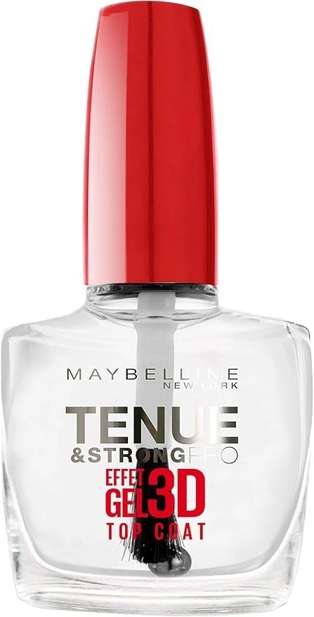 Gemey Maybelline Nagellack Tenue Pro Strong 3D Top Coat - langanhaltender Glanz - Bild 1 von 1