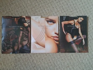 Victoria’s Secret 2 x Thigh High Black, Nude & 1 x black stockings Size B NEW - Picture 1 of 5