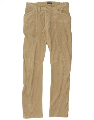 Pantalón recto de pana ARMANI W34 L34 beige algodón DF20 para hombre Foto 1 de 4