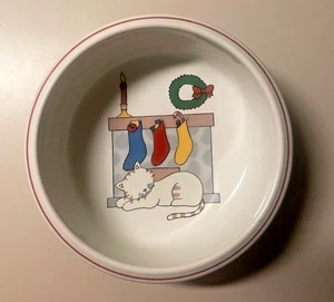 Mikasa "Puss And Boots" Replacement Bowl - CC903 - Christmas - Preowned - Picture 1 of 12