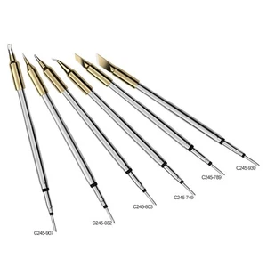 Reliable Straight Replacement Tip for JBC Soldering Station Copper Gold - Picture 1 of 60