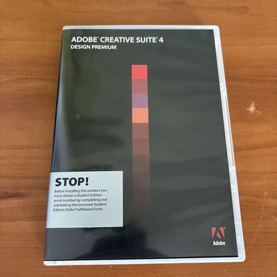 Adobe Creative Suite 4 CS4 Design Premium For MAC Full Retai DVD Version - Image 1 of 2