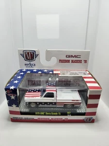 M2 Machines O’Reillys Freedom Machine '76 GMC Sierra Grande 15 USA - Picture 1 of 1