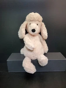 Jellycat Bashful Pink Poodle Plush Stuffed Animal Medium - Picture 1 of 7