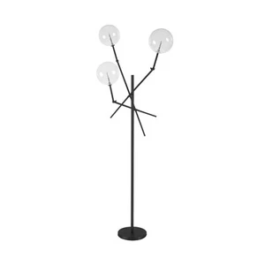 84" Black LED Floor Lamp With White - Picture 1 of 8