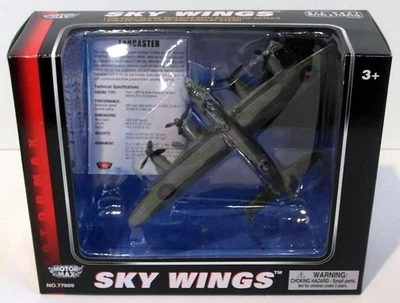 Motormax Skywings 1/100 Scale 77028 - Lancaster With Display Stand - Image 1 of 4