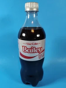 2025 Share A Diet Coke With Bailey Unopened 20oz Bottle Personalized Gift HTF - Picture 1 of 2