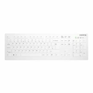 CHERRY AK-C8112 keyboard Medical RF Wireless QWERTY English White - AK-C8112-... - Picture 1 of 1