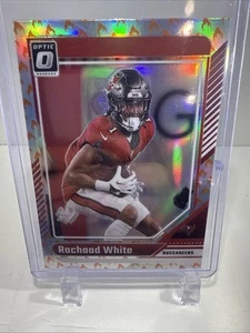 Emoji Panini Donruss Optic Rachaad White Fire 2024 Tampa Bay Buccaneers - Imagen 1 de 7